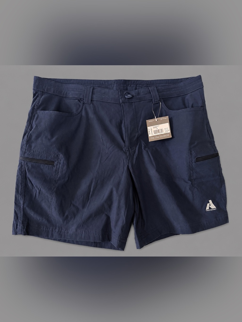 Eddie Bauer Women’s First Ascent Guide Pro Hiking Shorts NWT Size 14P, Indigo
